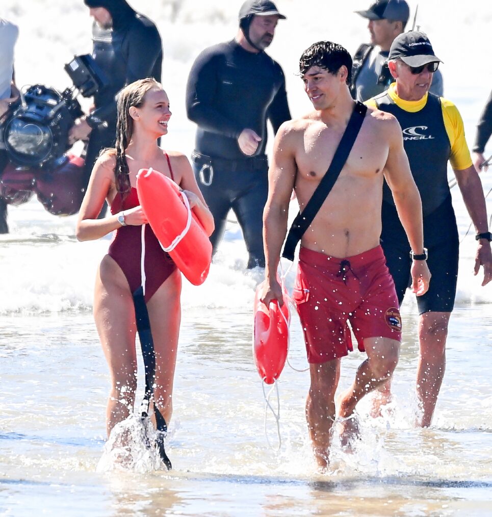 Jessica Belkin and Noah Beck - 'Baywatch'