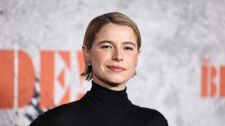 Jessie Buckley attends "The Bride!" New York Premiere at Rose Theater, Jazz at Lincoln Center on March 03, 2026 in New York City.