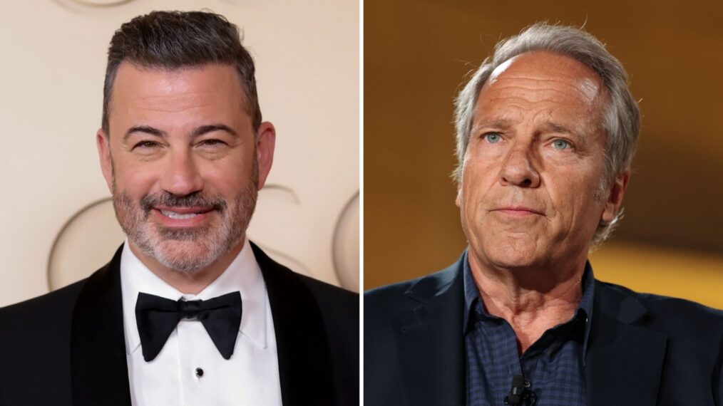 Jimmy Kimmel and Mike Rowe