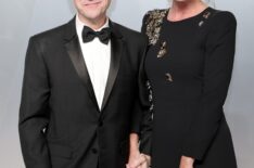 J. J. Abrams and Katie McGrath attend the 2026 Vanity Fair Oscar Party Hosted By Mark Guiducci at Los Angeles County Museum of Art on March 15, 2026 in Los Angeles, California.