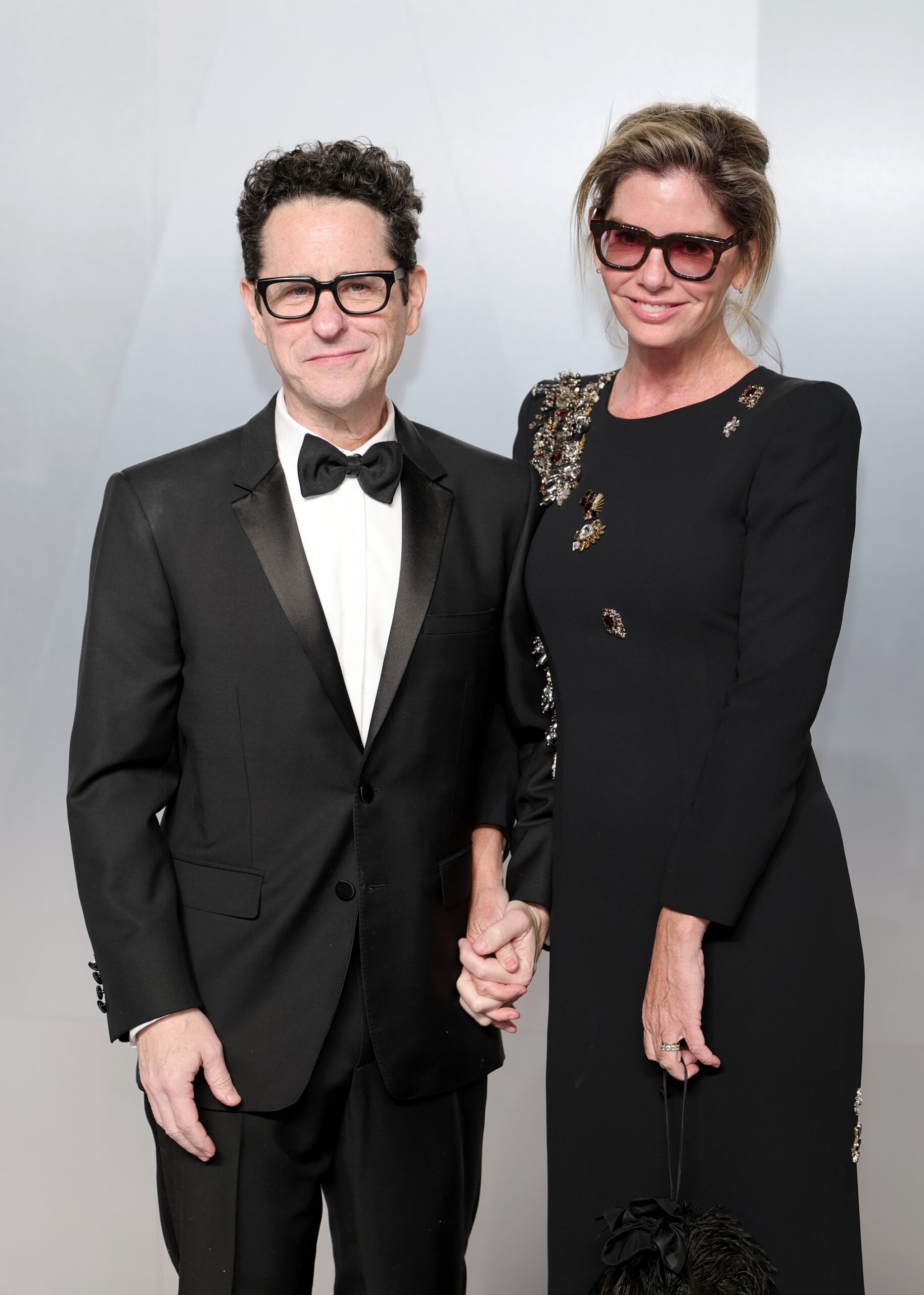 J. J. Abrams and Katie McGrath attend the 2026 Vanity Fair Oscar Party Hosted By Mark Guiducci at Los Angeles County Museum of Art on March 15, 2026 in Los Angeles, California.
