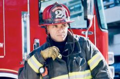 Joe Hunter in firefighting gear