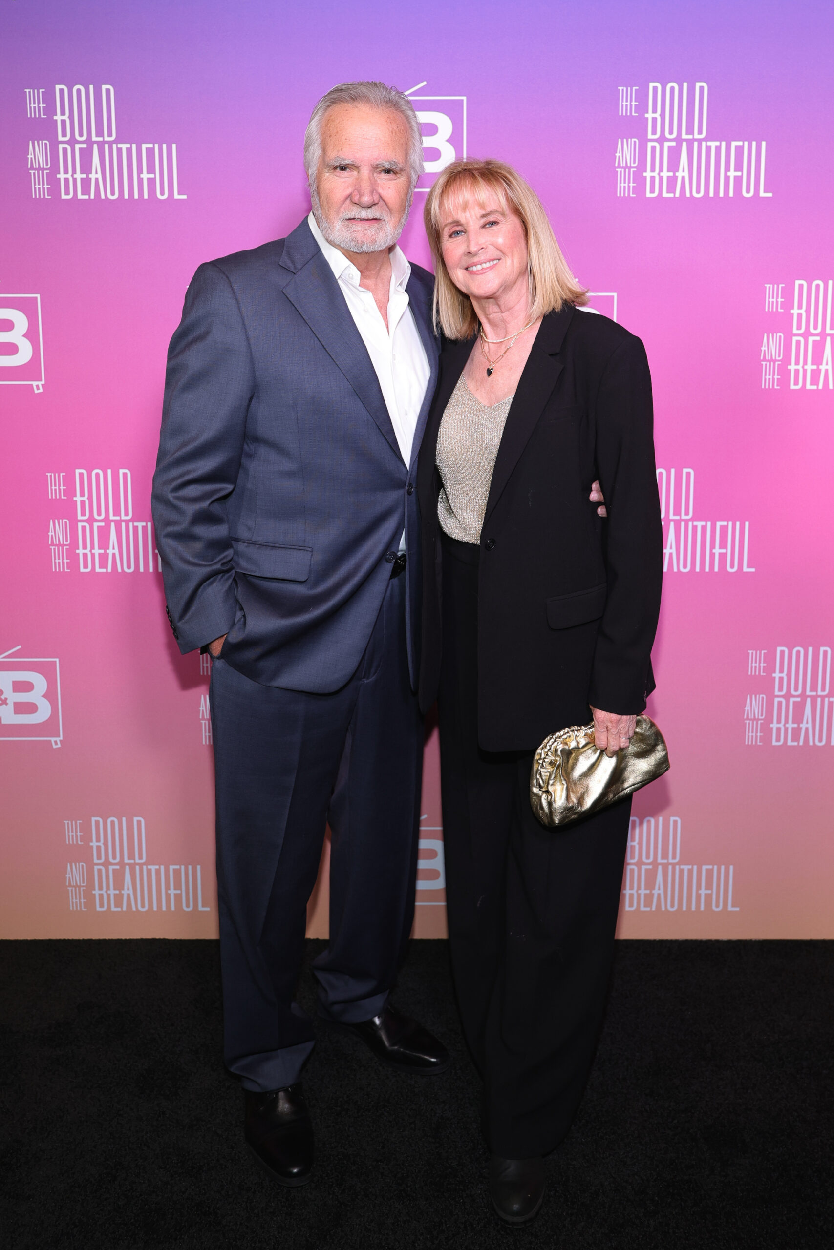 John McCook and Laurette McCook attend 