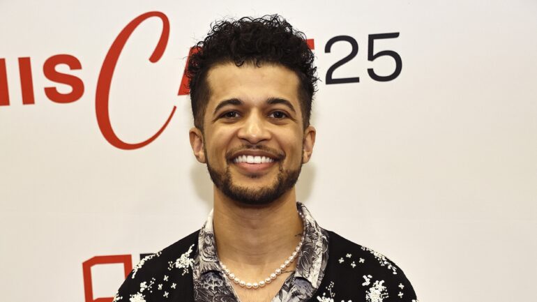 Jordan Fisher attends MISCAST25 Gala at Hammerstein Ballroom on April 07, 2025 in New York City.