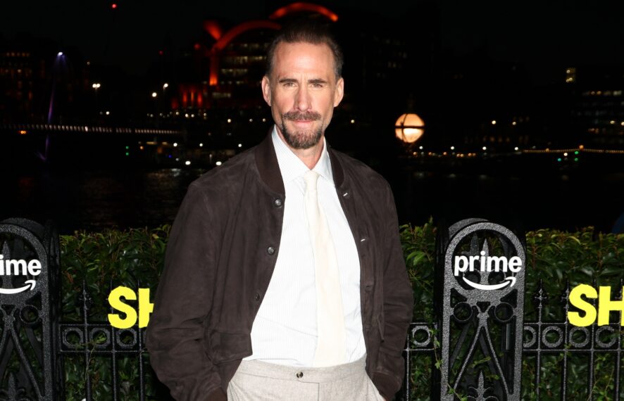 Joseph Fiennes attends the Young Sherlock World Premiere at Queen Elizabeth Hall on February 24, 2026 in London, England.