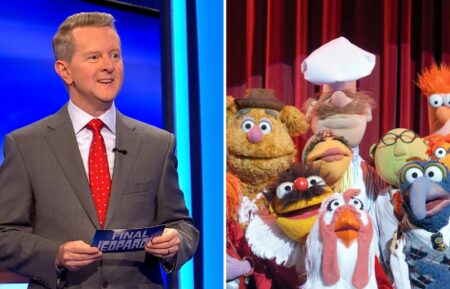 (left) Ken Jennings on 