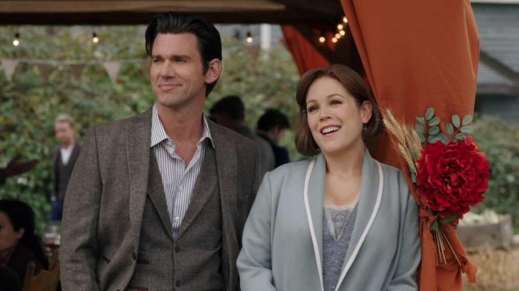 Kevin McGarry and Erin Krakow in the 'When Calls the Heart' Season 13 finale