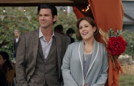 Kevin McGarry and Erin Krakow in the 'When Calls the Heart' Season 13 finale