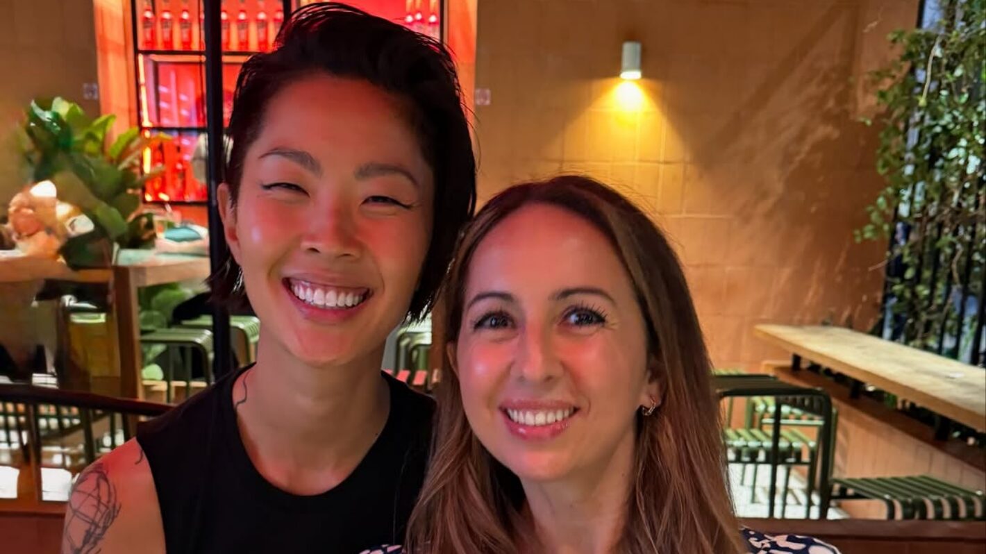 Kristen Kish and Bianca Dusic