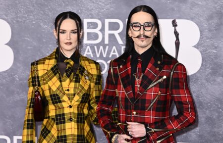 Lottie Kane and Joshua Kane attend The BRIT Awards 2025 at the InterContinental London - The O2 on March 01, 2025 in London, England