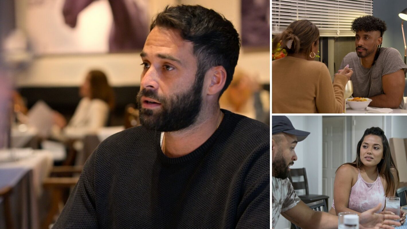 Alex Henderson, Ramses Prashad, Bartise Bowden, Nancy Rodriguez on 'Love is Blind'