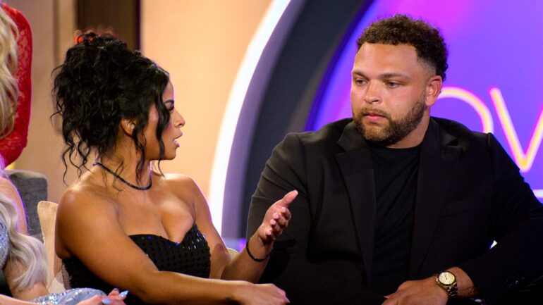 Brittany Wicker, Devonta Anderson in 'Love Is Blind' Season 10