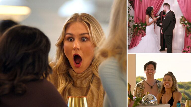 Christine, Lauren, Cameron, Jordan, and Megan of 'Love Is Blind'