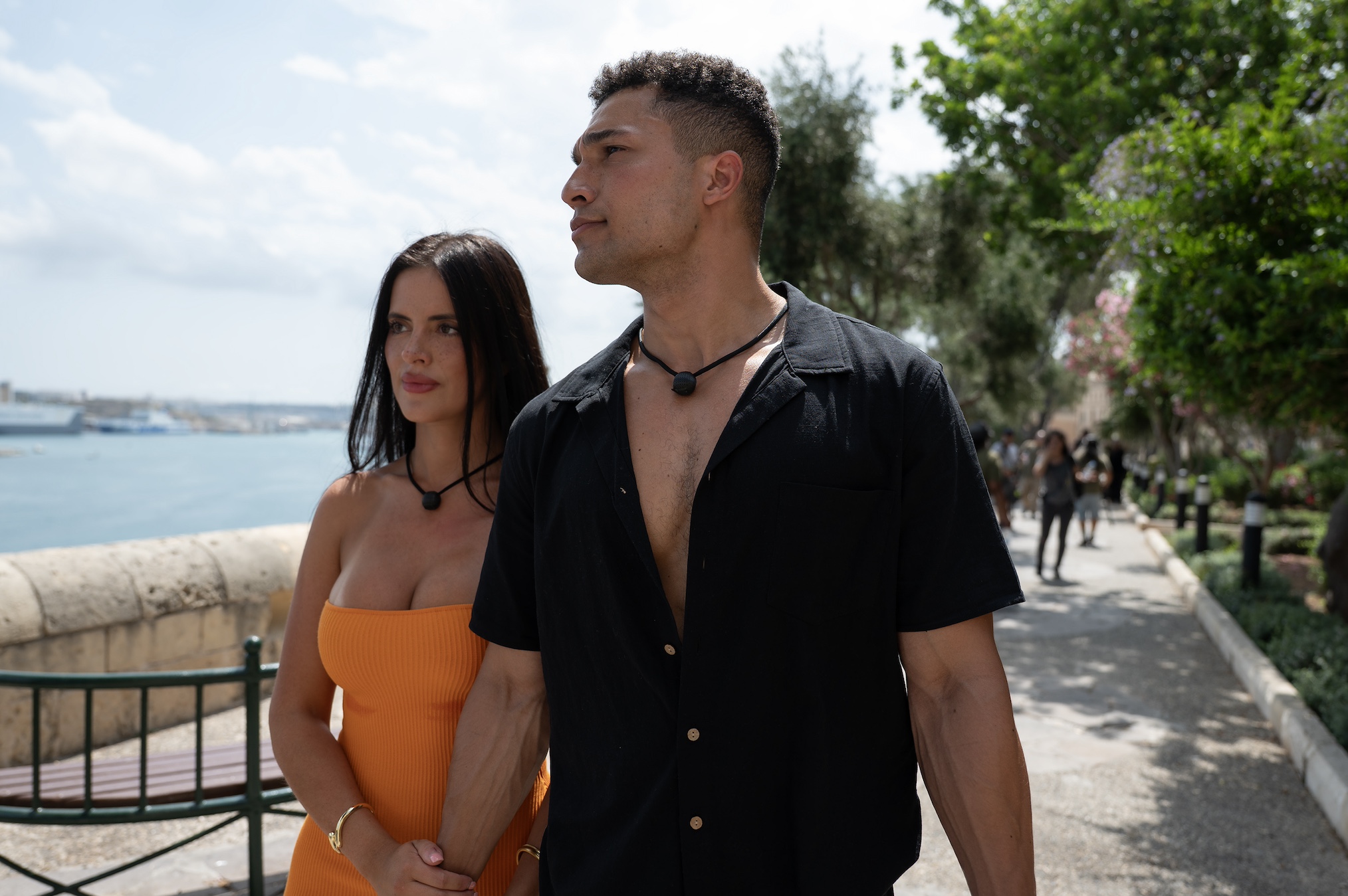 David Fuhrmann and Val Zuluaga of 'Love Overboard'