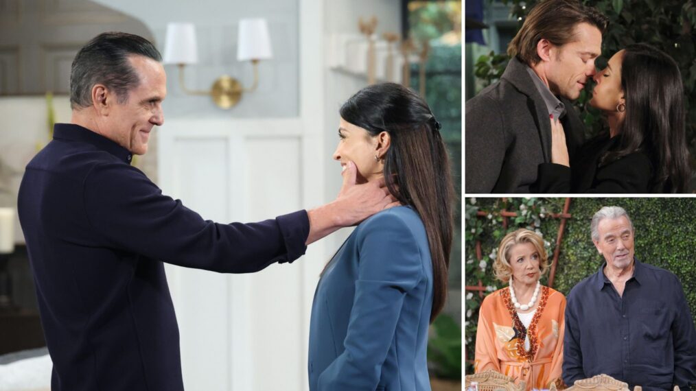 Maurice Benard and Nazneen Contractor on 'General Hospital'; Cherie Jimenez, John-Paul Lavoisier on 'Days of Our Lives'; Melody Thomas Scott, Eric Braeden on 'The Young and the Restless'