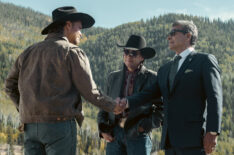 Luke Grimes, Mo Brings Plenty, and Gil Birmingham in 'Marshals' Season 1 Episode 3, 'Road to Nowhere'