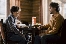 Brecken Merrill as Tate Dutton and Luke Grimes as Kayce Dutton in 'Marshals' Season 1 Episode 5, 'Lost Girls.'