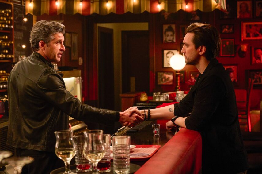 Patrick Dempsey as Angelo and Richard Harmon as Joe — 'Memory of a Killer' Season 1 Episode 6 "Uncle Jacob"