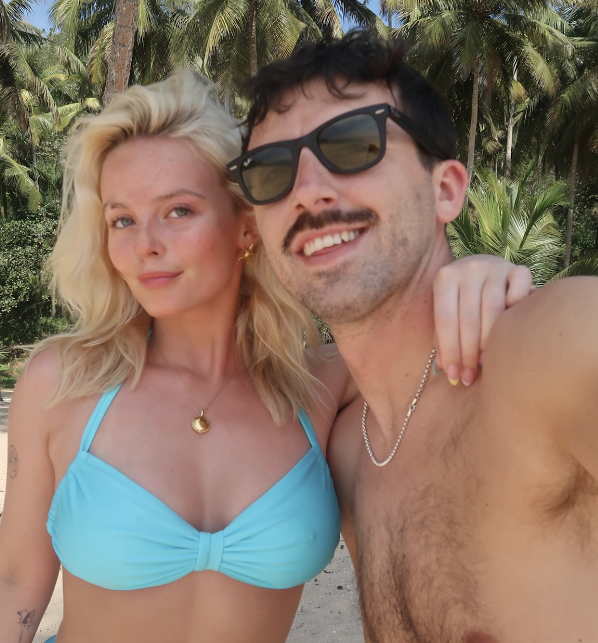 Millie Gibson and her boyfriend