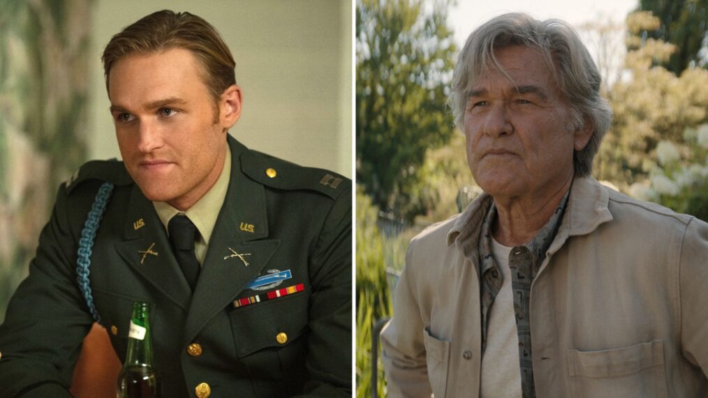 Wyatt and Kurt Russell as Lee Harvey in 'Monarch: Legacy of Monsters'