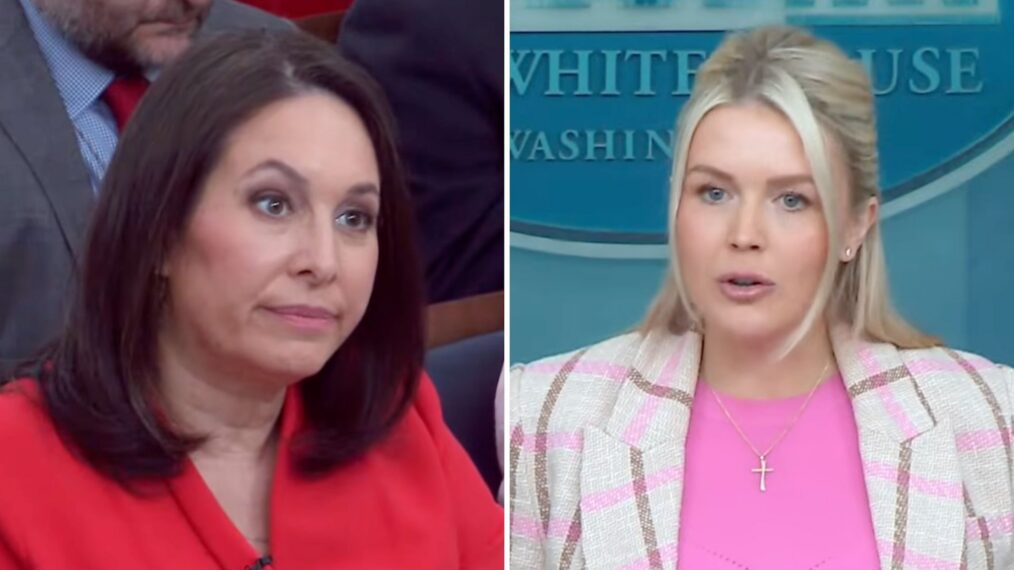 Nancy Cordes and Karoline Leavitt