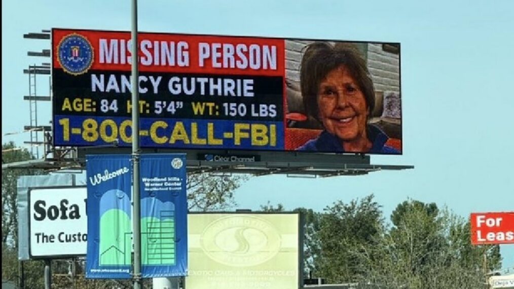 Nancy Guthrie Billboard
