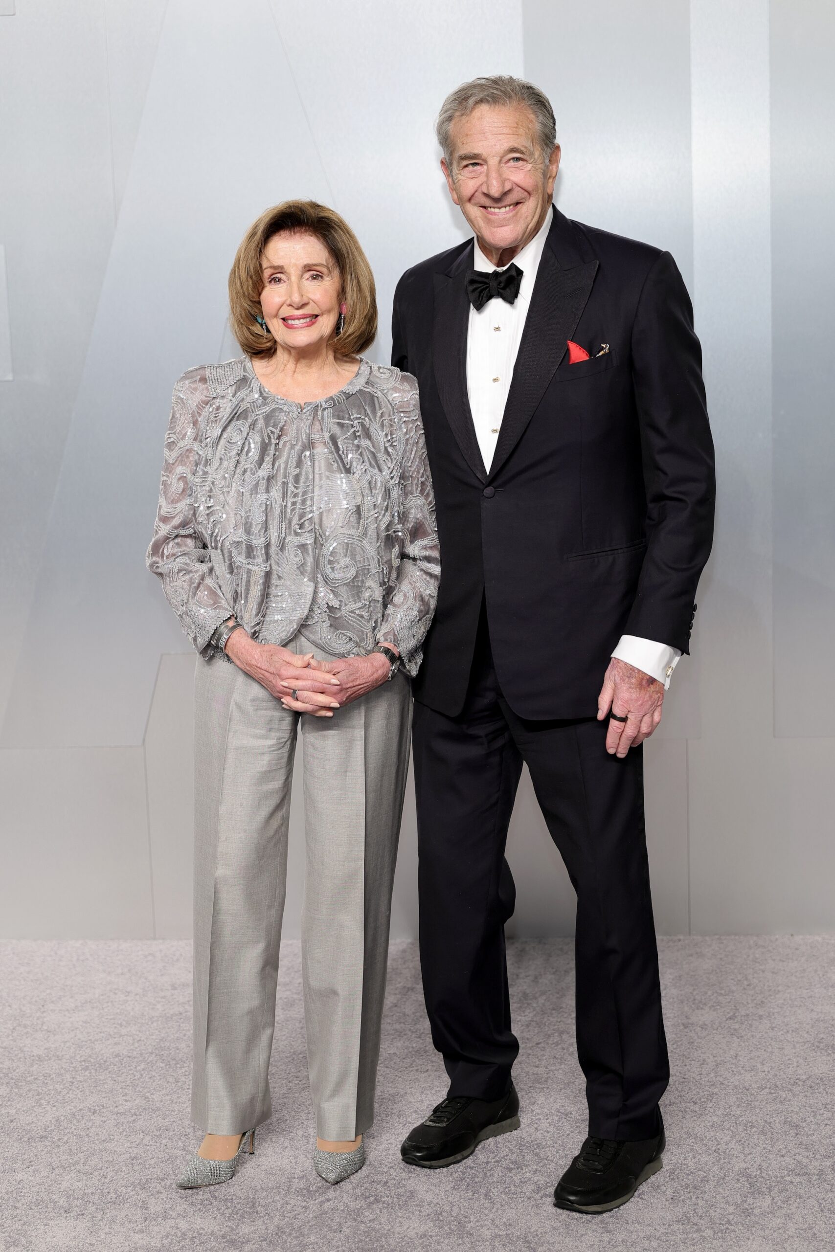 Nancy Pelosi and Paul Pelosi attend the 2026 Vanity Fair Oscar Party Hosted By Mark Guiducci at Los Angeles County Museum of Art on March 15, 2026 in Los Angeles, California.