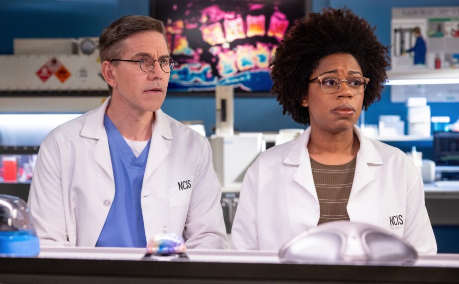 Brian Dietzen as Jimmy Palmer and Diona Reasonover as Kasie Hines — 'NCIS' Season 23 Episode 8 