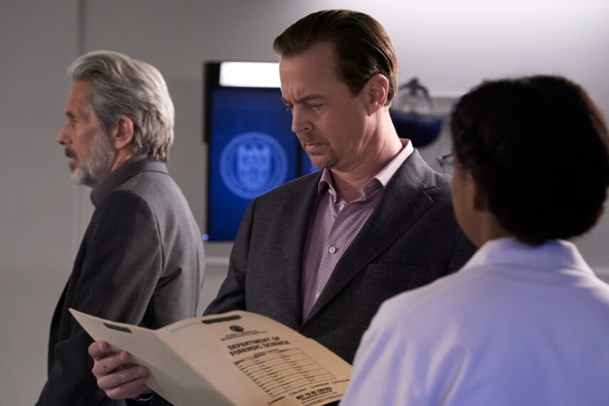Gary Cole as Special Agent Alden Parker, and Sean Murray as Special Agent Timothy McGee, and Diona Reasonover as Kasie Hines — 'NCIS' Season 23 Episode 12 