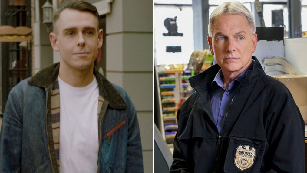 Sean and Mark Harmon as Leroy Jethro Gibbs in 'NCIS'
