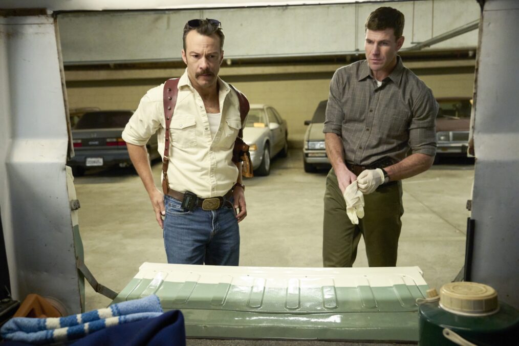 Kyle Schmid as Mike Franks and Austin Stowell as Leroy Jethro Gibbs — 'NCIS: Origins' Season 2 Episode 13 