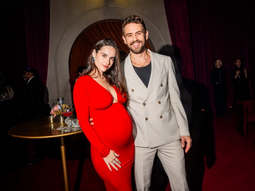Natalie Joy Viall and Nick Viall attend The Actor Awards Netflix afterparty