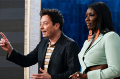 Jimmy Fallon and Bozoma Saint John in 'On Brand With Jimmy Fallon'