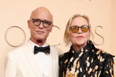 Ed Harris and Amy Madigan attend the 98th Oscars at Dolby Theatre on March 15, 2026 in Hollywood, California.