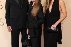 Jack Fisk, Sissy Spacek, and Schuyler Fisk attends the 98th Oscars at Dolby Theatre on March 15, 2026 in Hollywood, California.