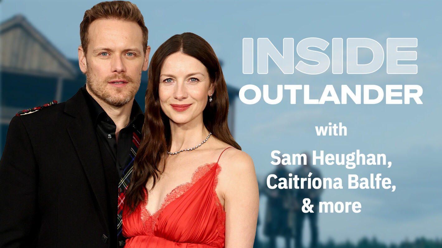 Sam Heughan and Caitriona Balfe for 'Inside Outlander' Aftershow