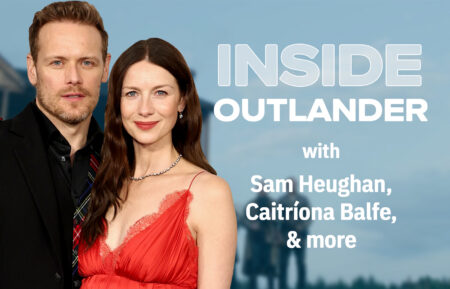 Sam Heughan and Caitriona Balfe for 'Inside Outlander' Aftershow
