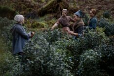 Izzy Meikle-Small, Caitlin O'Ryan, Joanne Thomson, and Sophie Skelton in 'Outlander' Season 8
