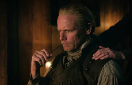 Sam Heughan in 'Outlander'