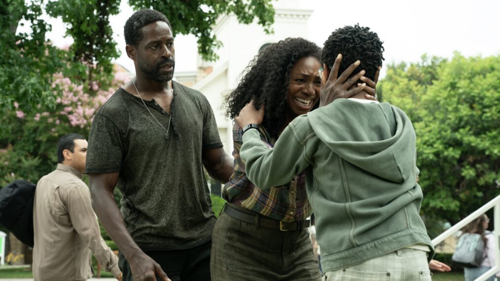 Sterling K. Brown and Enuka Okuma in 'Paradise' Season 2 finale