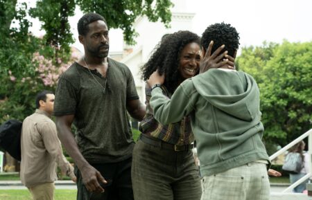 Sterling K. Brown and Enuka Okuma in 'Paradise' Season 2 finale