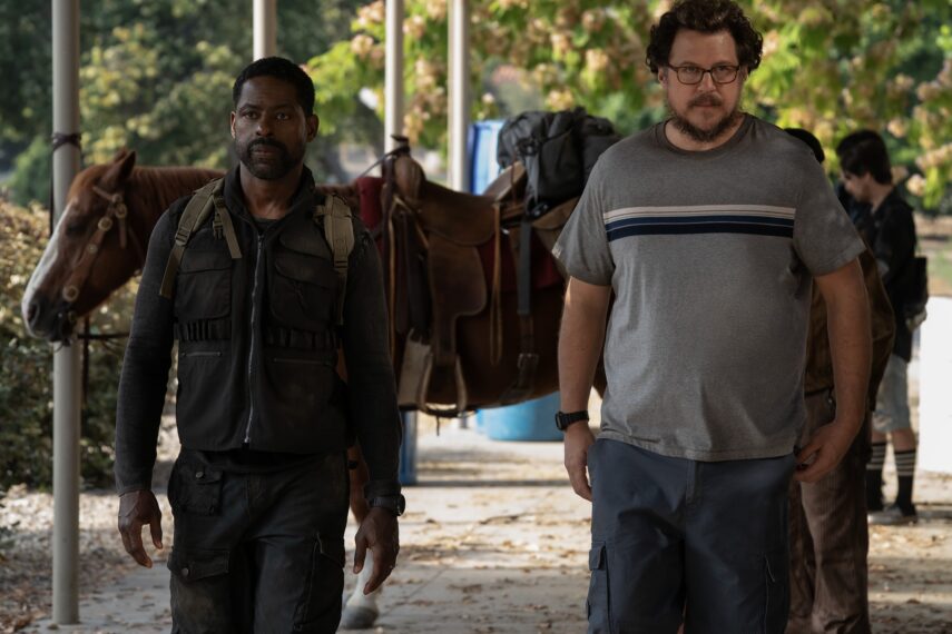 Sterling K. Brown and Cameron Britton in 'Paradise' Season 2