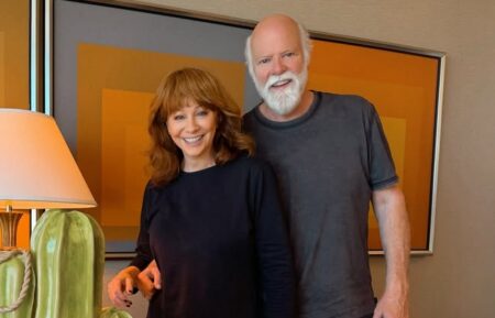 Reba McEntire and Rex Linn