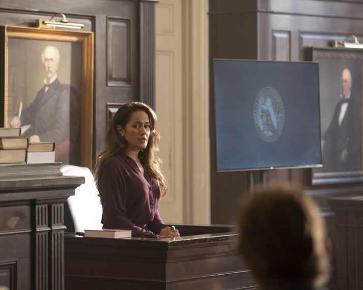 Jaina Lee Ortiz as Emi — 'RJ Decker' Series Premiere