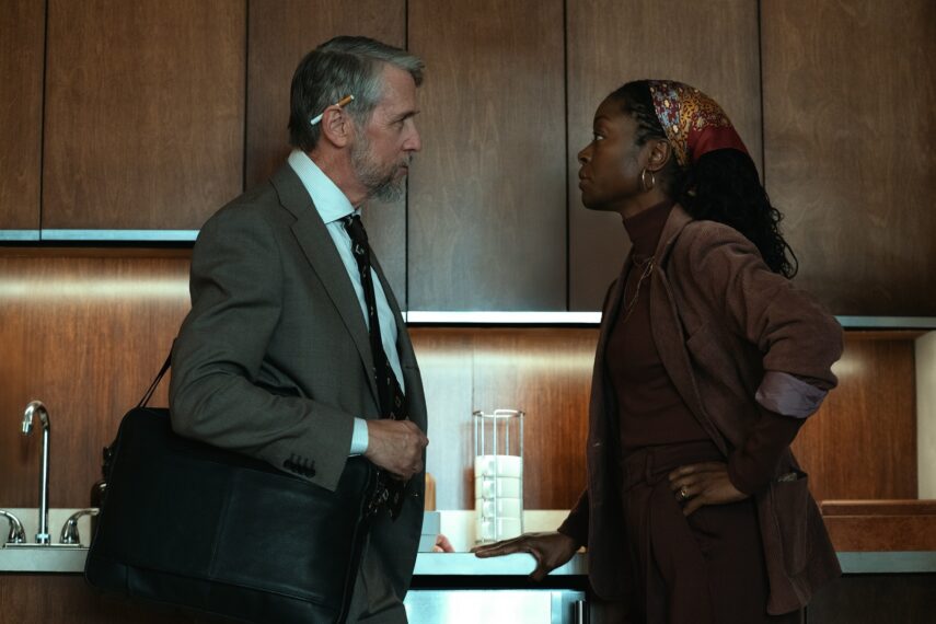 Alan Ruck and Danielle Deadwyler in 'Rooster' Season 1