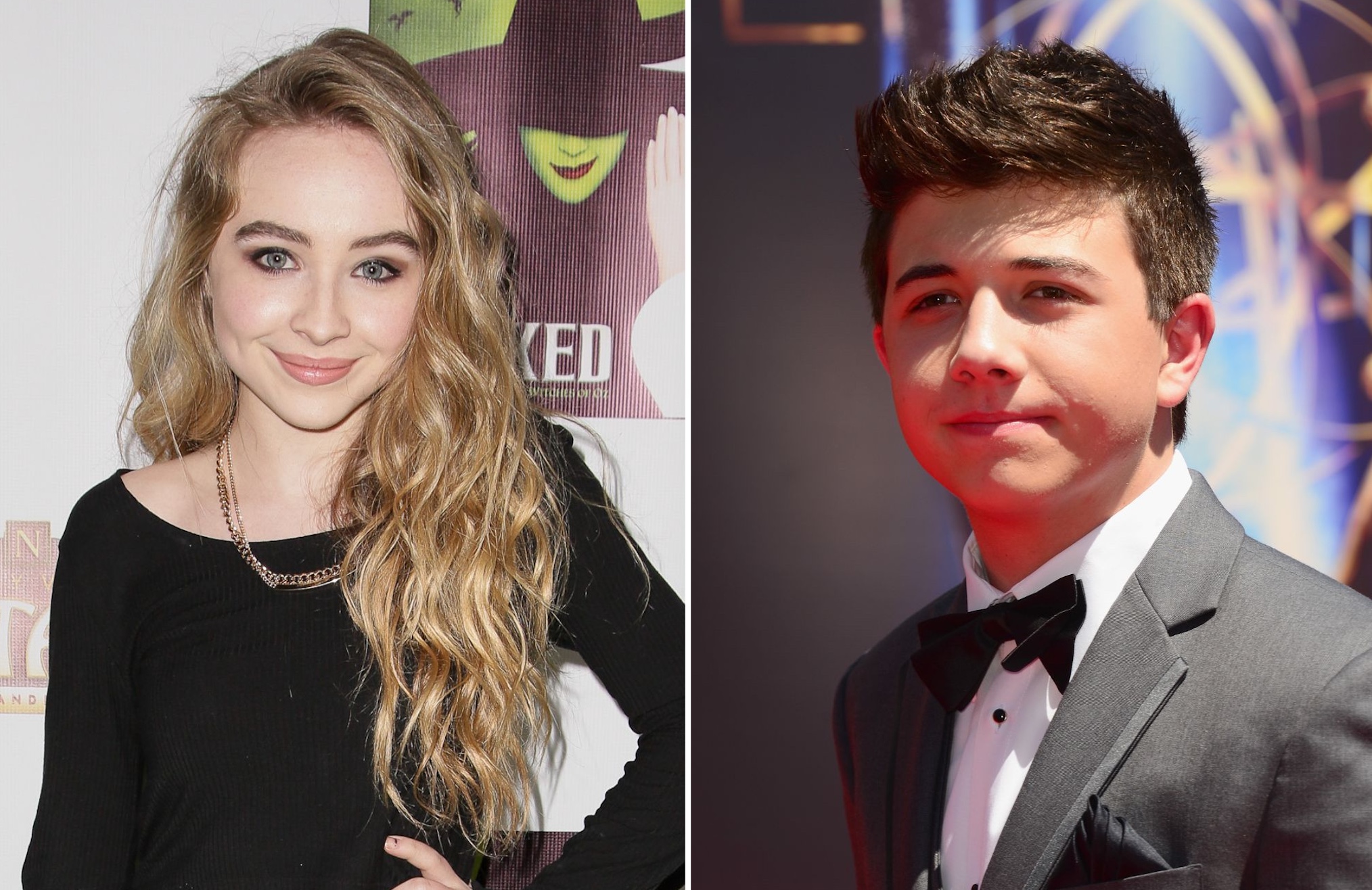 Sabrina Carpenter and Bradley Steven Perry