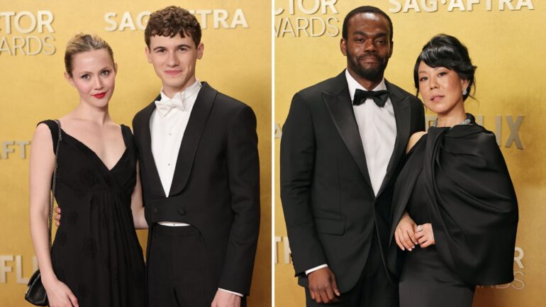 Couples on the red carpet at the 2026 Actor Awards