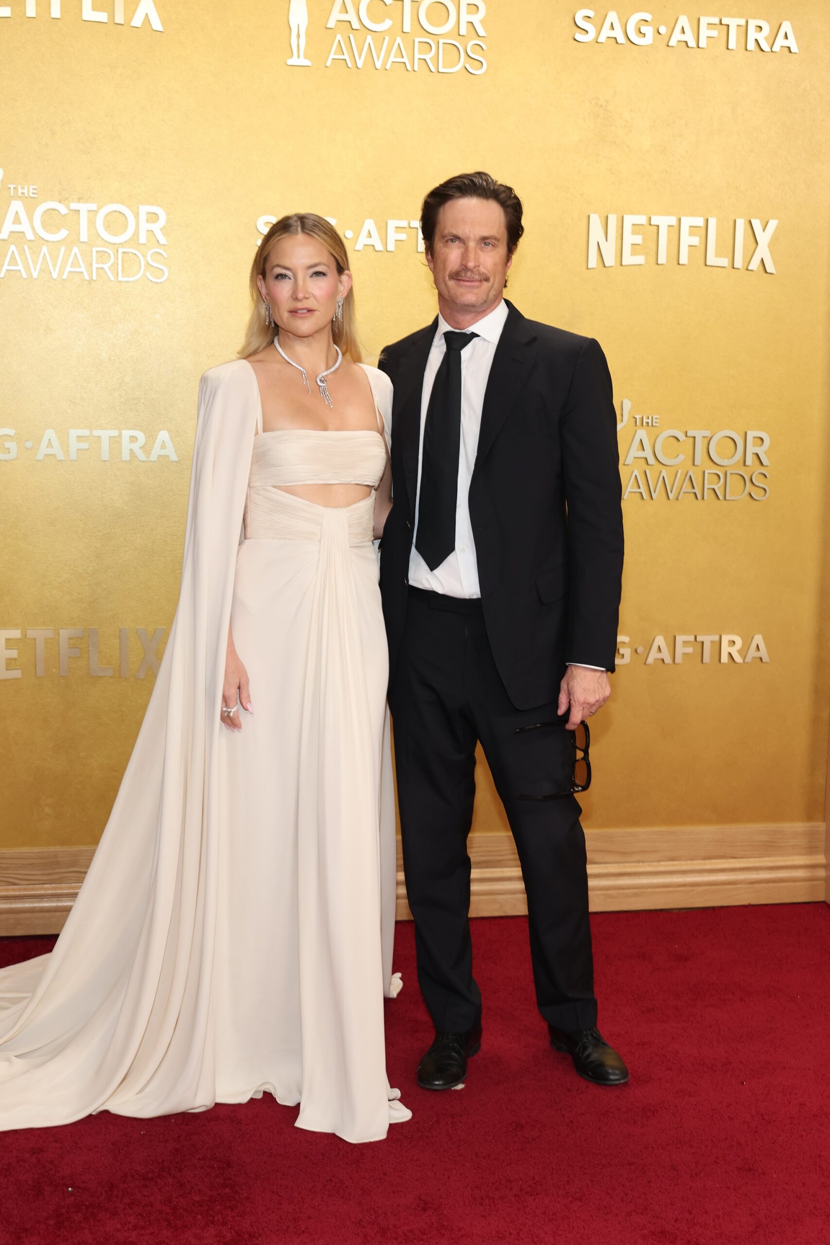 Kate Hudson and Oliver Hudson at the Actor Awards 2026