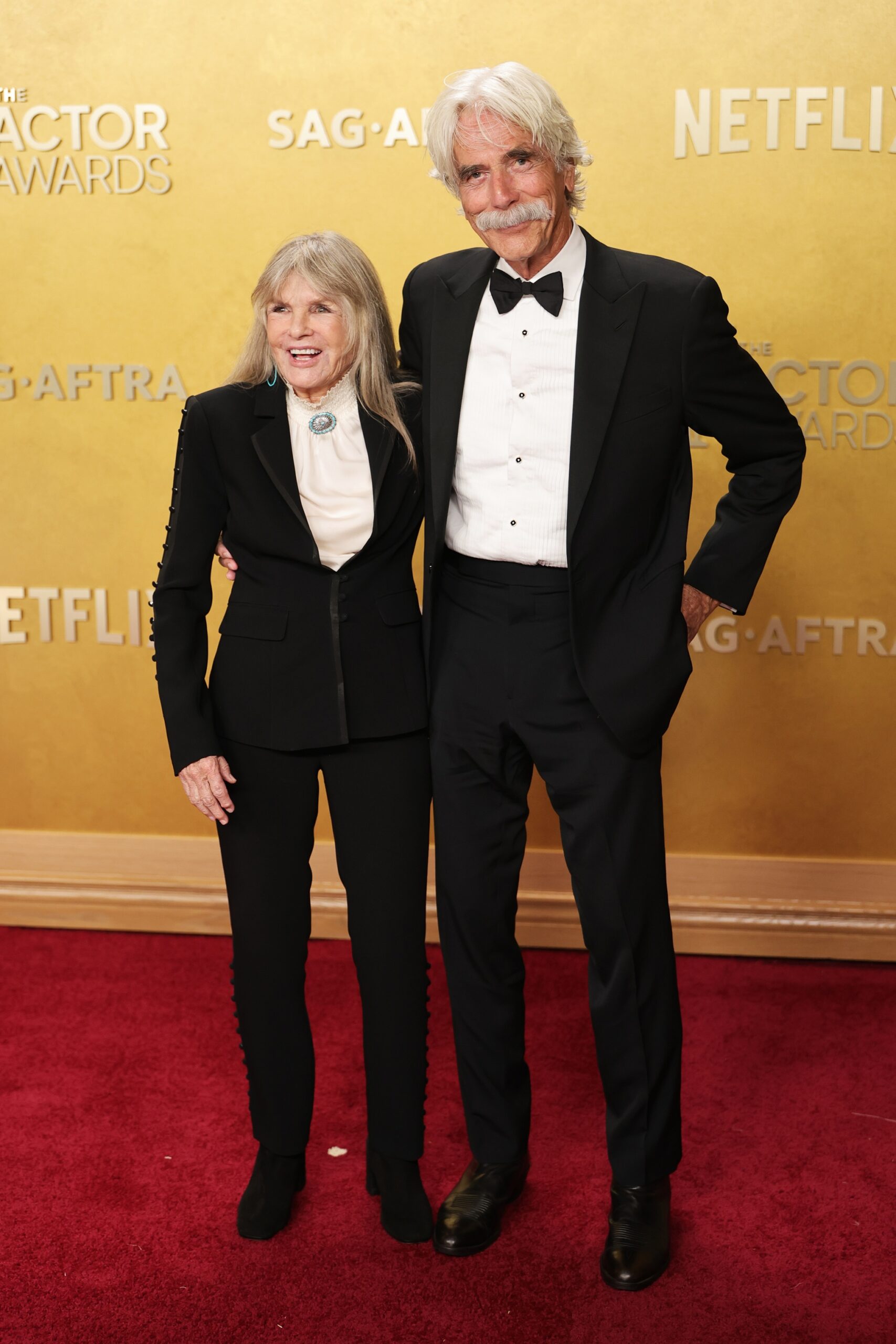 Katharine Ross and Sam Elliott at the 2026 Actor Awards