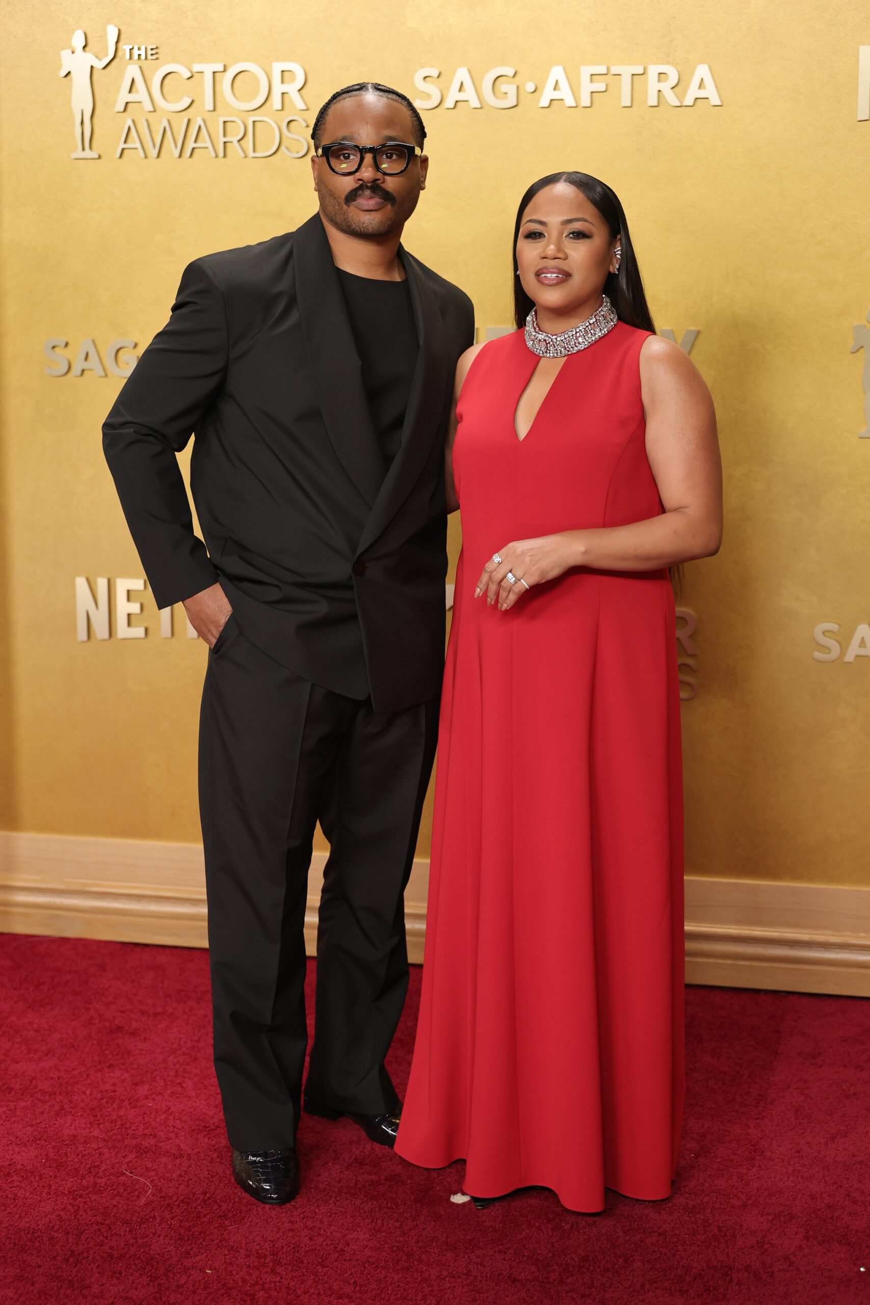 Ryan Coogler and Zinzi Coogler at the 2026 Actor Awards